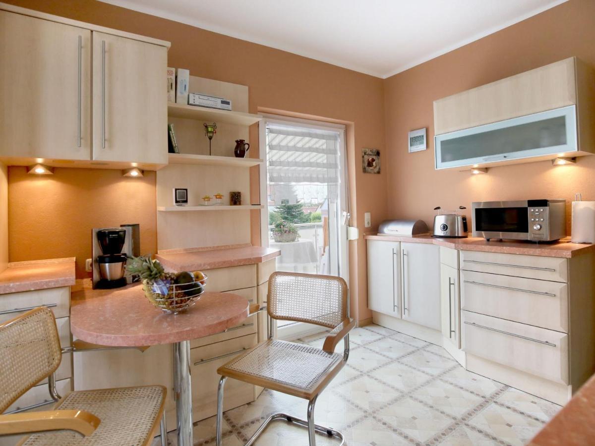 Ferienwohnungen Haus Angela Muehlhausen  Ngoại thất bức ảnh