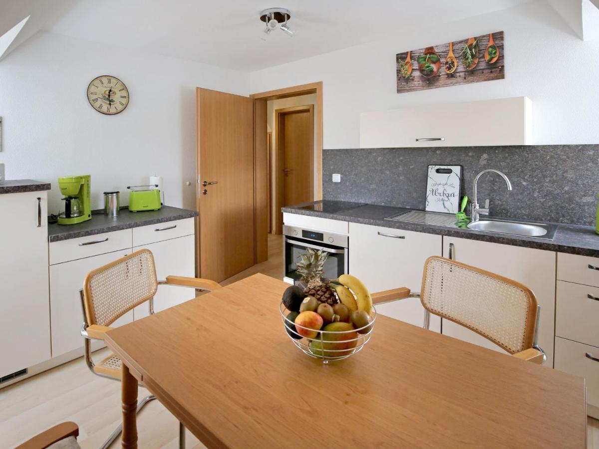 Ferienwohnungen Haus Angela Muehlhausen  Ngoại thất bức ảnh