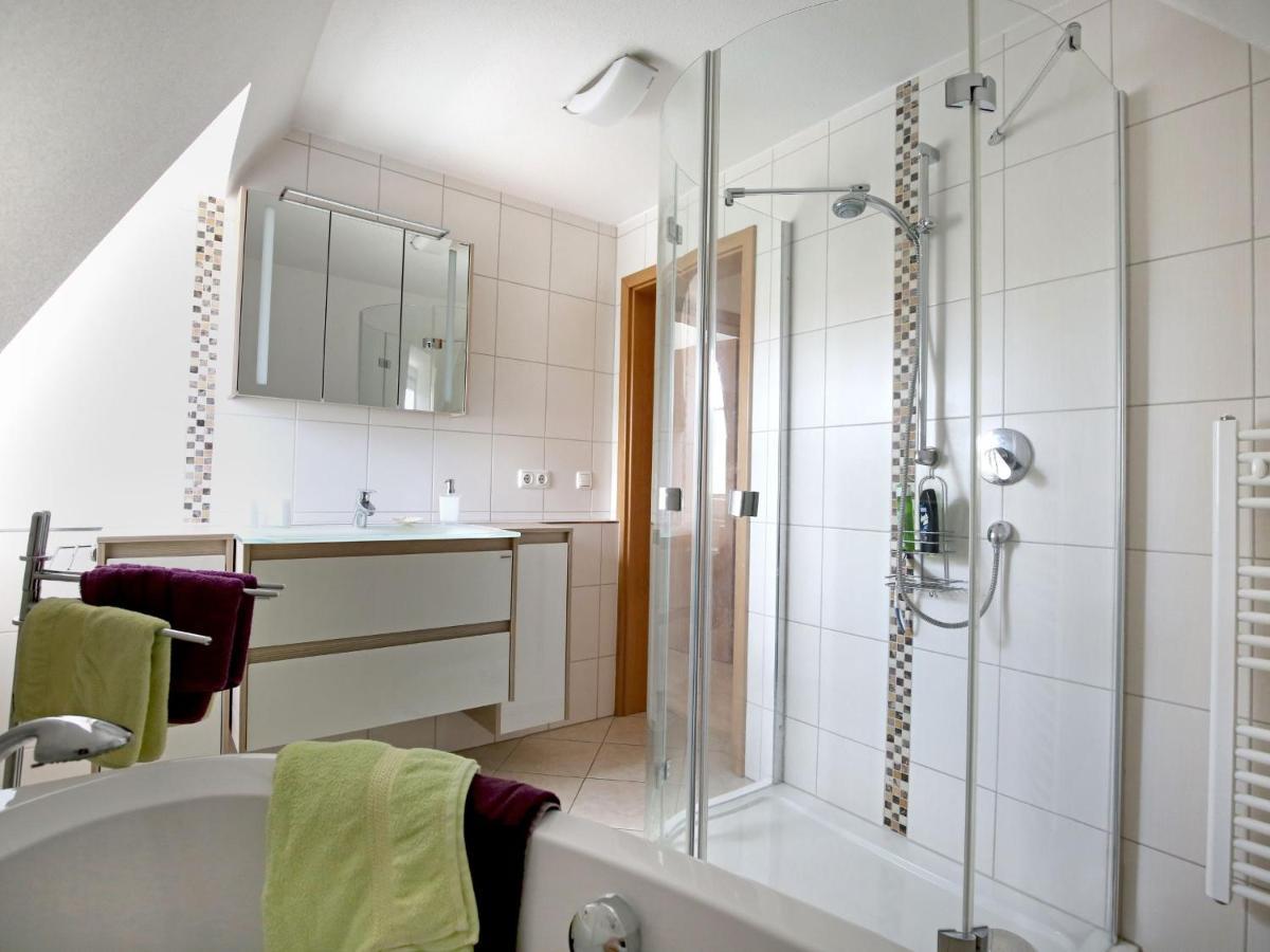 Ferienwohnungen Haus Angela Muehlhausen  Ngoại thất bức ảnh