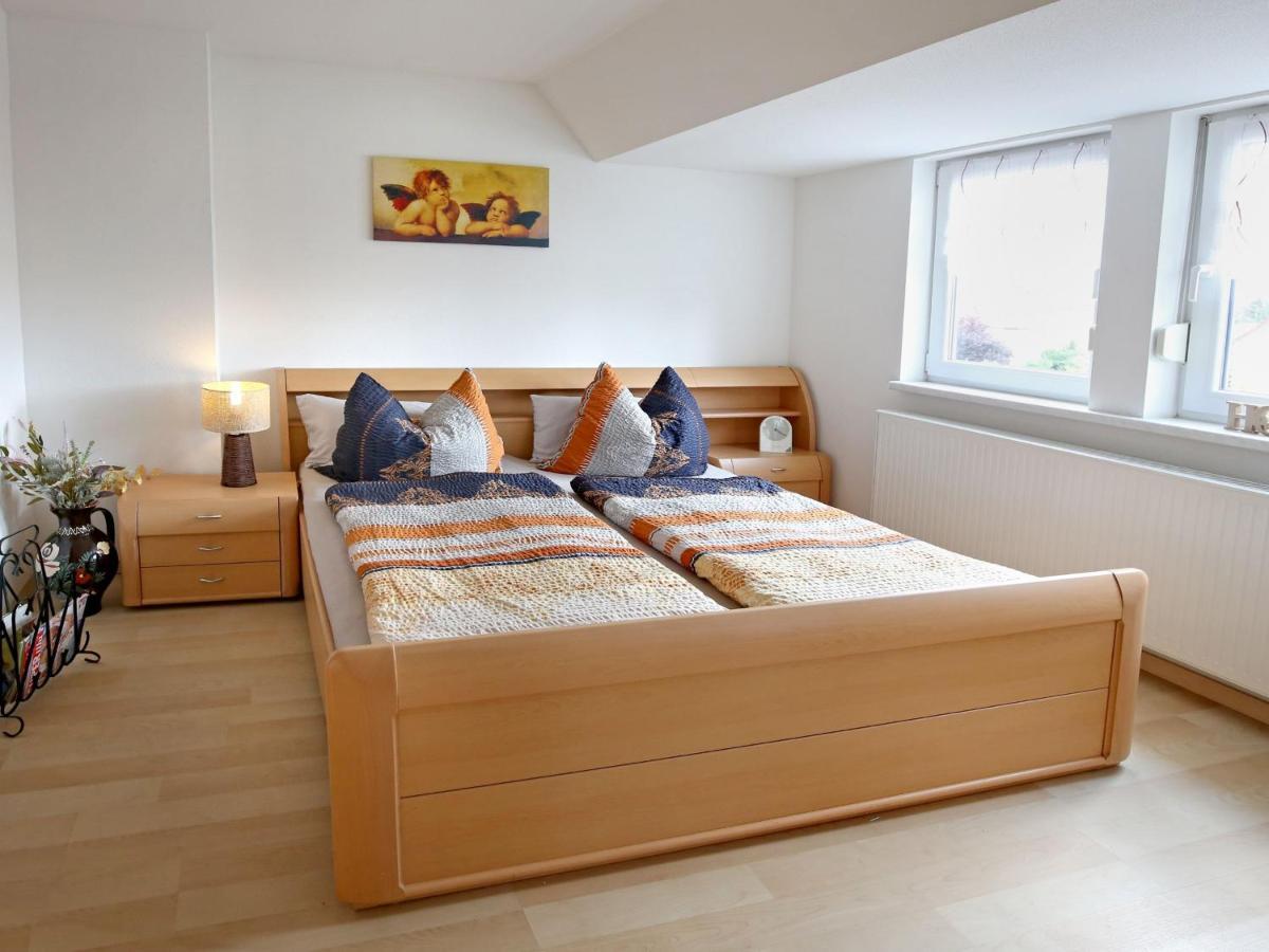 Ferienwohnungen Haus Angela Muehlhausen  Ngoại thất bức ảnh